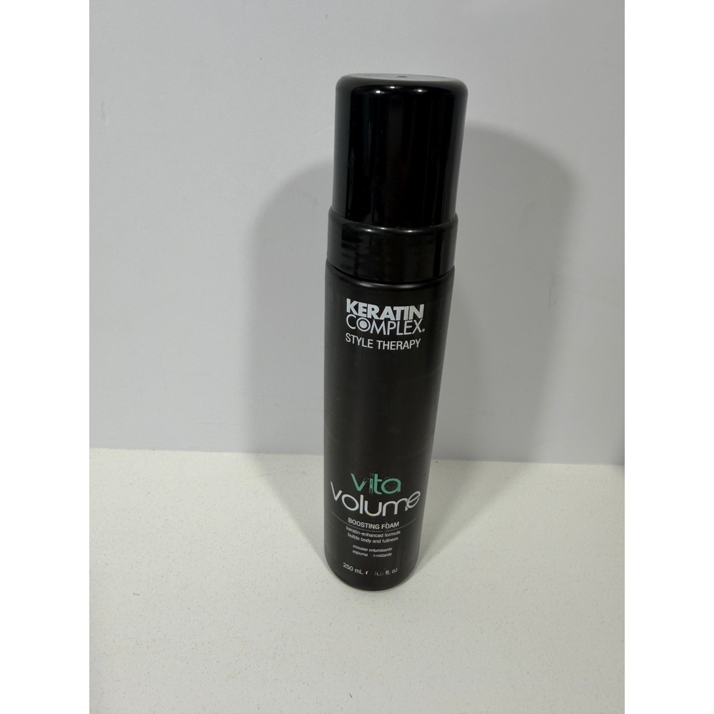 Keratin Complex Style Therapy Vita Volume Boosting Foam 8.5oz Hair Mousse‎ RARE
